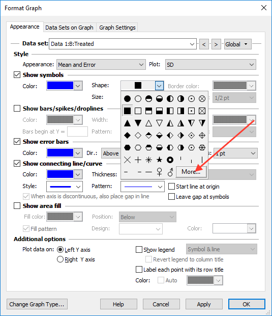 Prism tip How can I insert a dagger or some other special